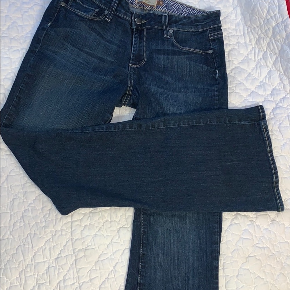 PAIGE PETITE jeans laurel canyon denim bootcut 30